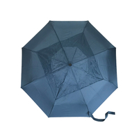 Windproof Double Vented Travel Umbrella Pongee Umbrella Wholesale