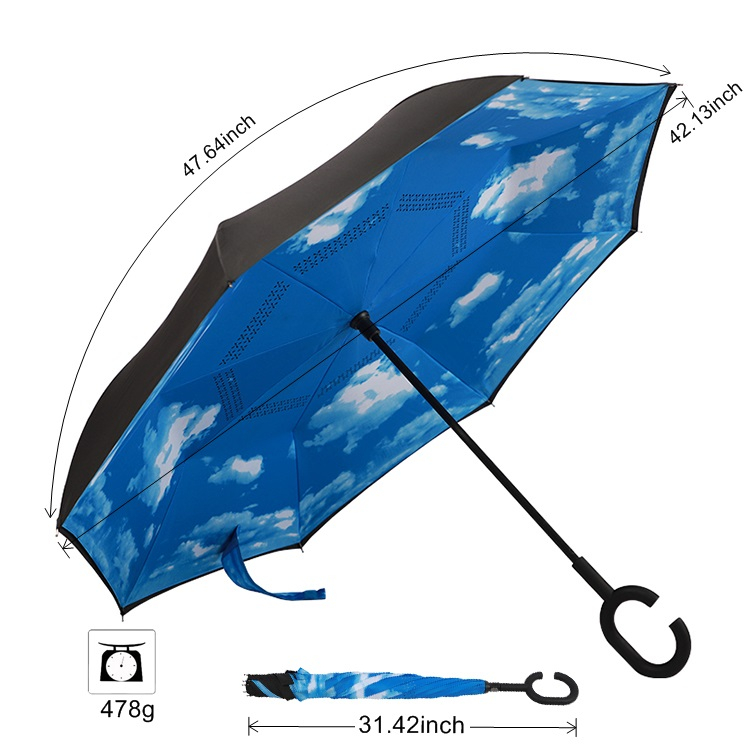 Manual Open And Manual Close Inverted Umbrella TYS-R022